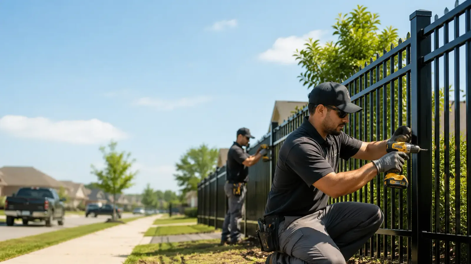 Metal Fence Installation in Genoa, IL